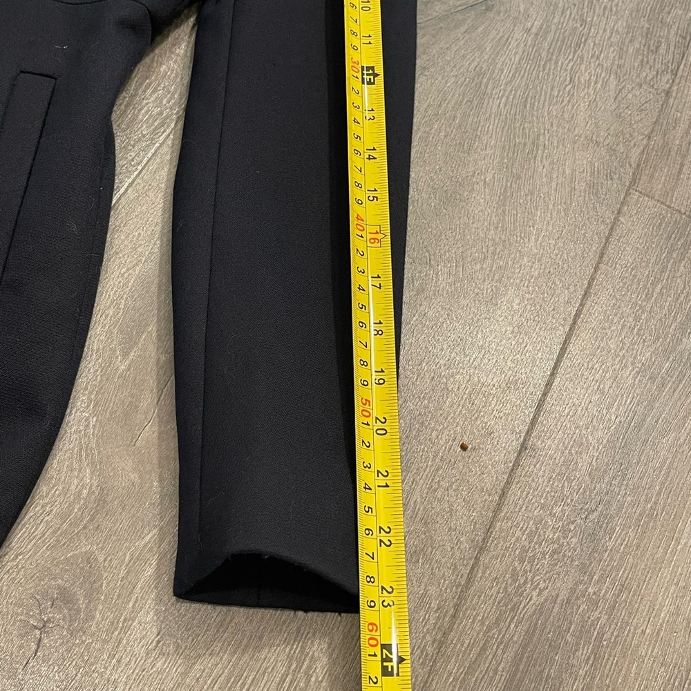 ZARA BASIC COLLECTION Navy Blue Collared Button L… - image 6